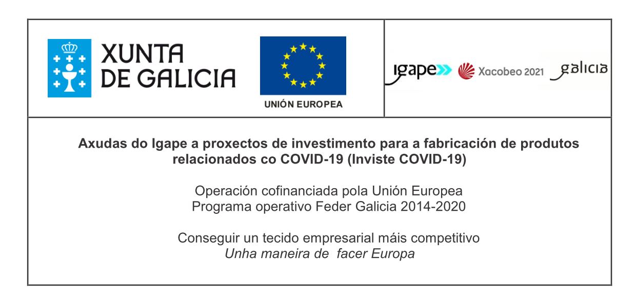 Axudas do Igape a proxectos de investimento para a fabricación de productos relacionados co COVID-19